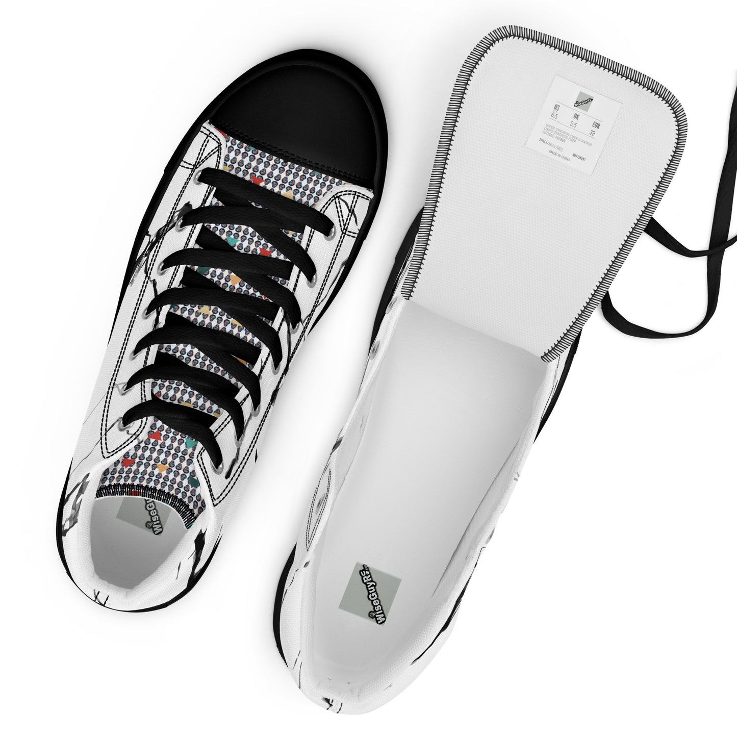 WGRUS Men High Tops - WiseGuyRus