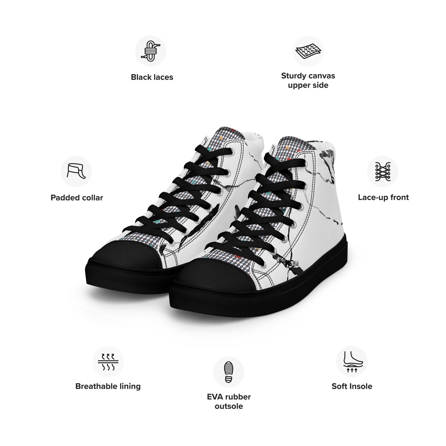 WGRUS Men High Tops - WiseGuyRus