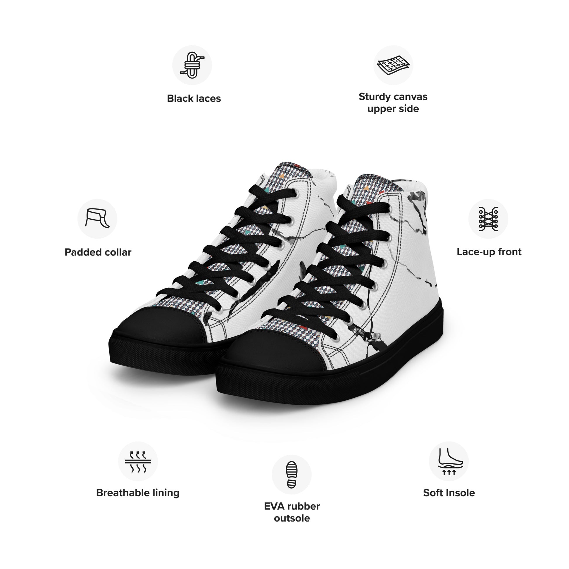 WGRUS Men High Tops - WiseGuyRus